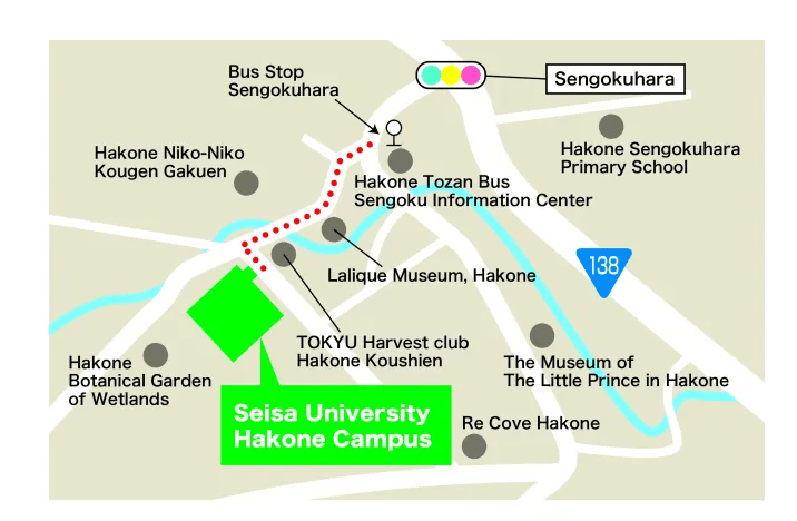 Seisa University map